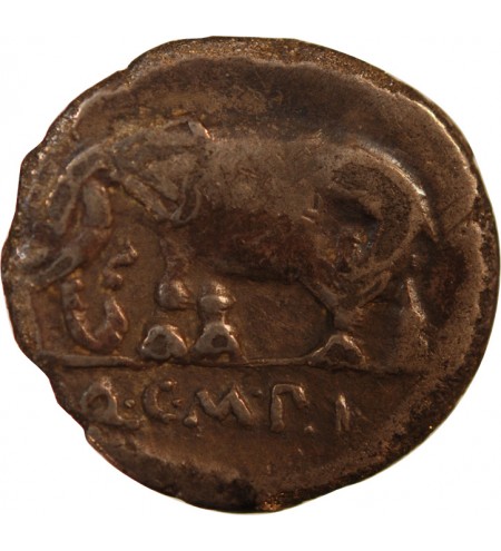 CAECILIA - DENIER ARGENT 81 AV JC ROME