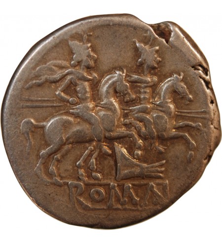 REPUBLIQUE ROMAINE - DENIER ANONYME 206 / 195 AV JC ROME