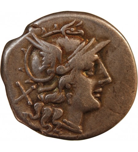 REPUBLIQUE ROMAINE - DENIER ANONYME 206 / 195 AV JC ROME