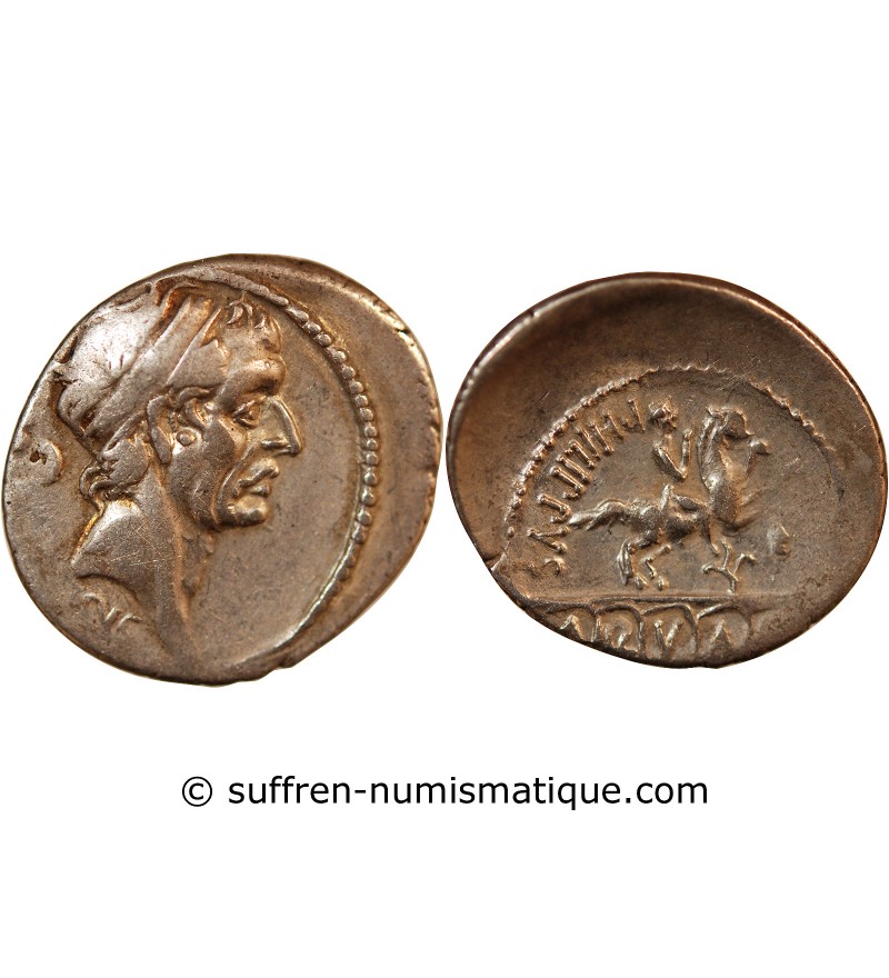 MARCIA - DENIER ARGENT 56 AV JC ROME