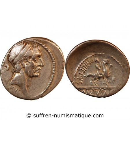 MARCIA - DENIER ARGENT 56 AV JC ROME