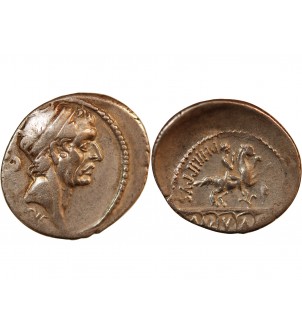 MARCIA - DENIER ARGENT 56 AV JC ROME 2