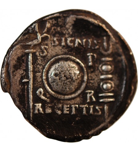 AUGUSTE - DENIER ARGENT 19 AV JC COLONIA PATRICIA