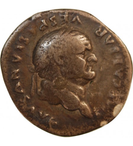 VESPASIEN - DENIER ARGENT 77 / 78 ROME