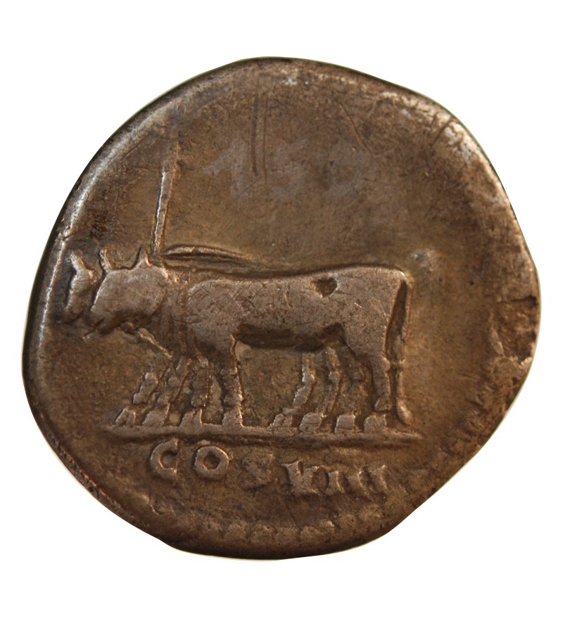 VESPASIEN - DENIER ARGENT 77 / 78 ROME