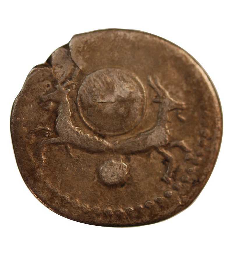 VESPASIEN, FRAPPE SOUS TITUS - DENIER ARGENT 80 ROME