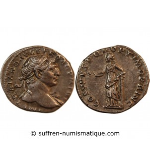 TRAJAN - DENIER ARGENT 109 ROME