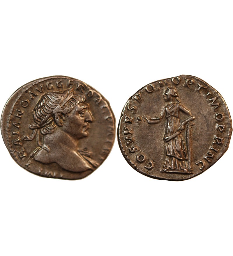 TRAJAN - DENIER ARGENT 109 ROME
