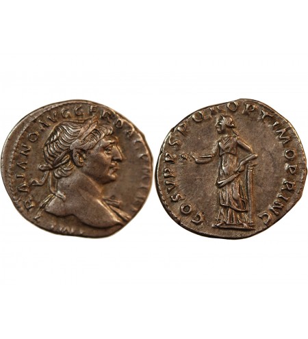 TRAJAN - DENIER ARGENT 109 ROME