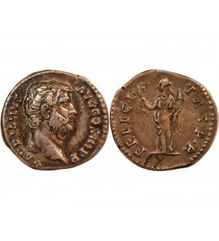 HADRIEN - DENIER ARGENT 137 ROME﻿
