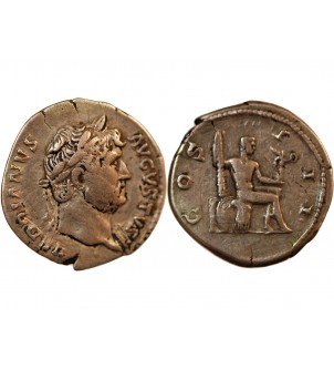 HADRIEN - DENIER ARGENT 126 ROME﻿ 2