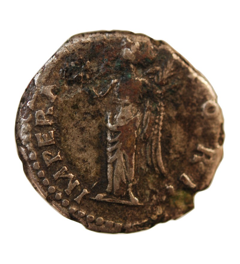 ANTONIN LE PIEUX - DENIER ARGENT 143 ROME