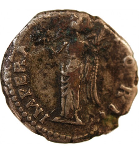 ANTONIN LE PIEUX - DENIER ARGENT 143 ROME