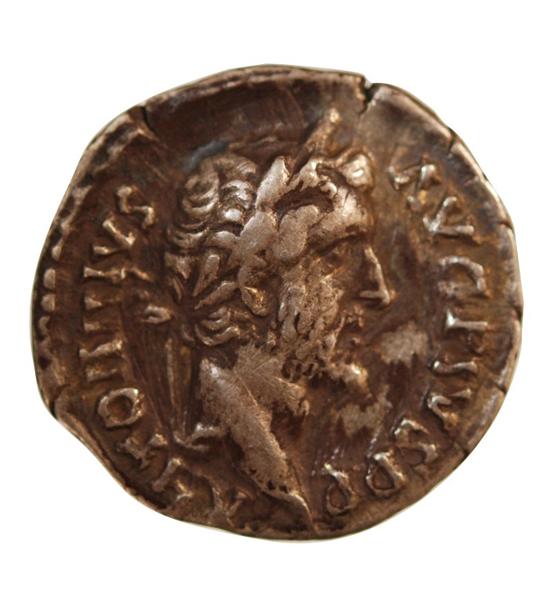 ANTONIN LE PIEUX - DENIER ARGENT 147 ROME