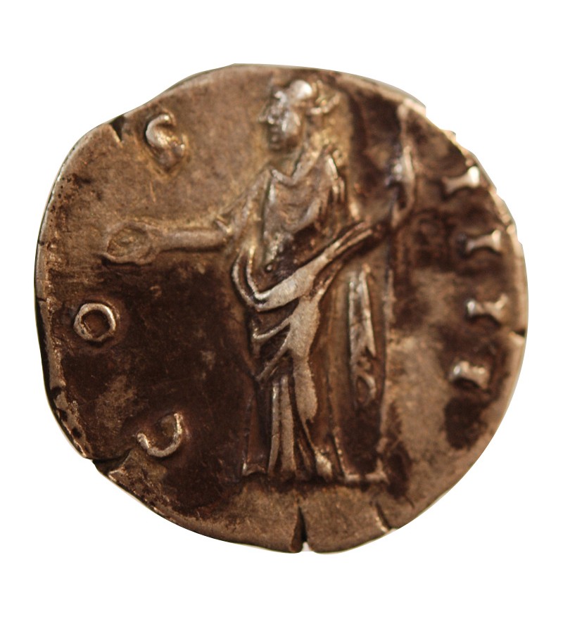 ANTONIN LE PIEUX - DENIER ARGENT 147 ROME