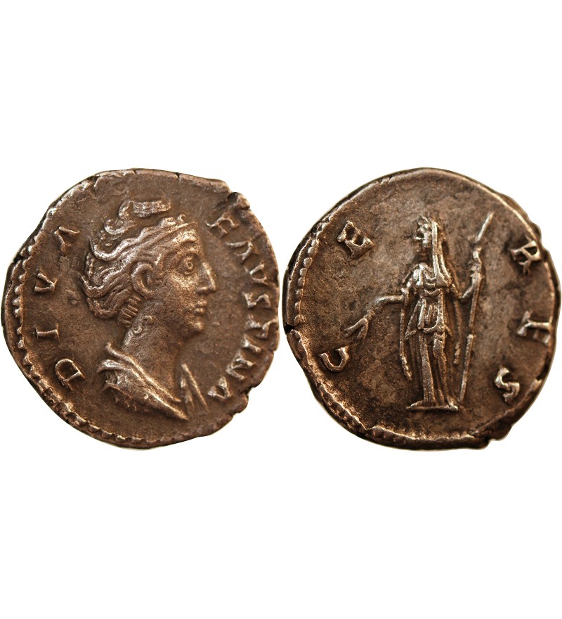FAUSTINE MÈRE - DENIER ARGENT 147 ROME