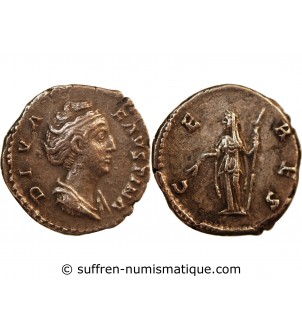 FAUSTINE MÈRE - DENIER ARGENT 147 ROME