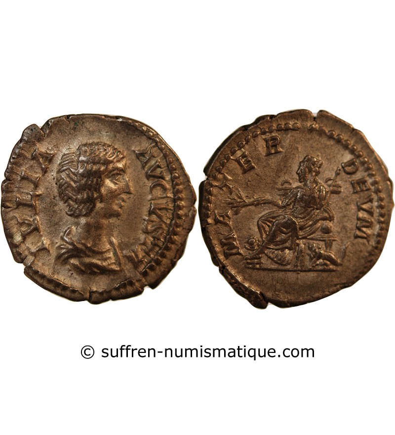 JULIA DOMNA - DENIER ARGENT﻿ 198 ROME