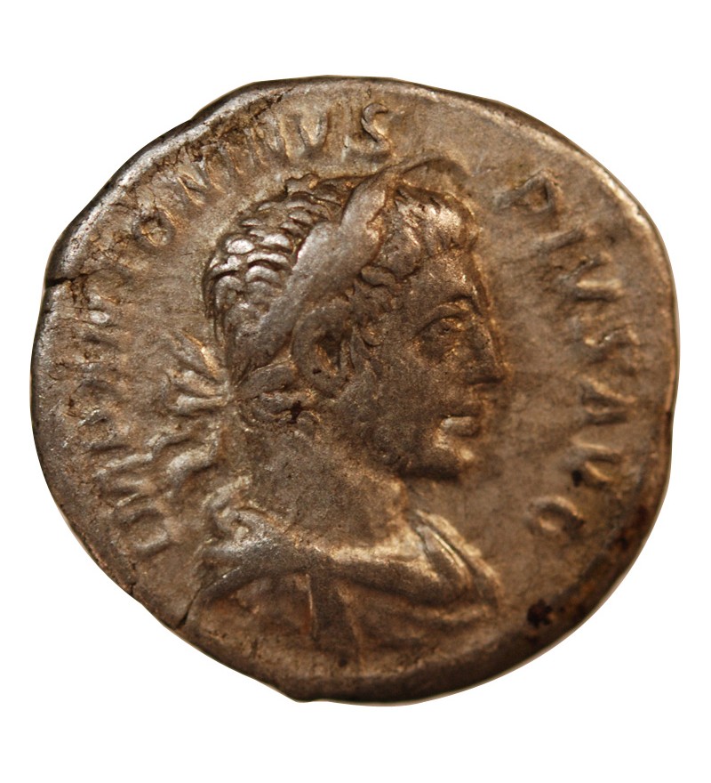 ELAGABAL - DENIER ARGENT 221 / 222 ROME