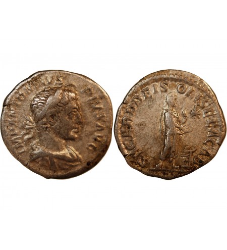 ELAGABAL - DENIER ARGENT 221 / 222 ROME