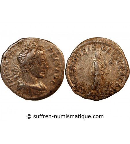 ELAGABAL - DENIER ARGENT 221 / 222 ROME