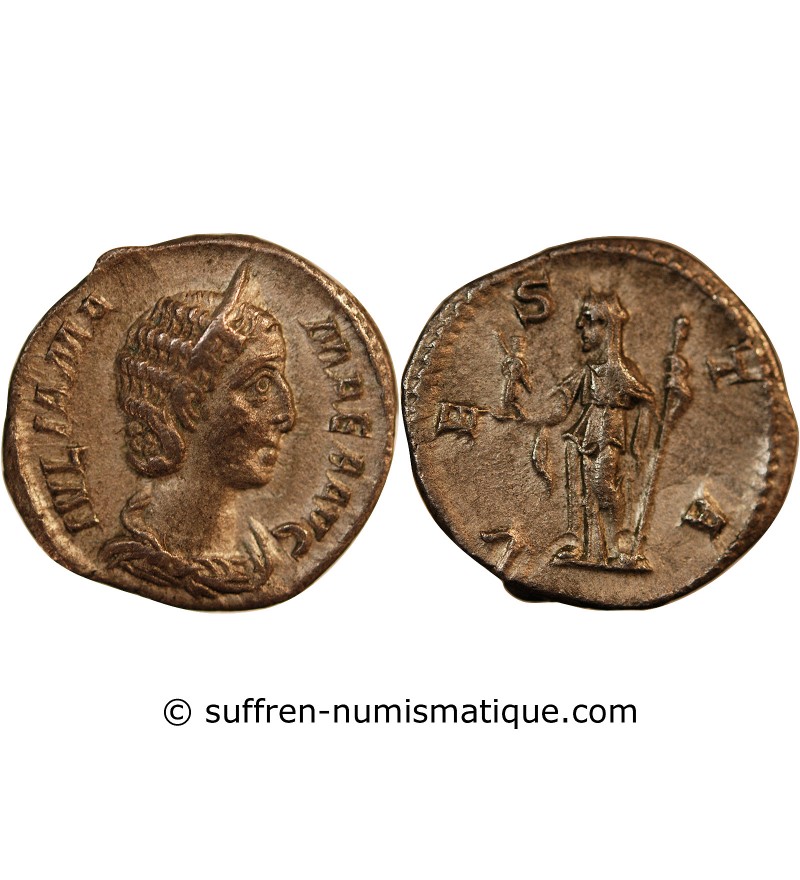 JULIA MAMEE - DENIER ARGENT﻿ 226 ROME