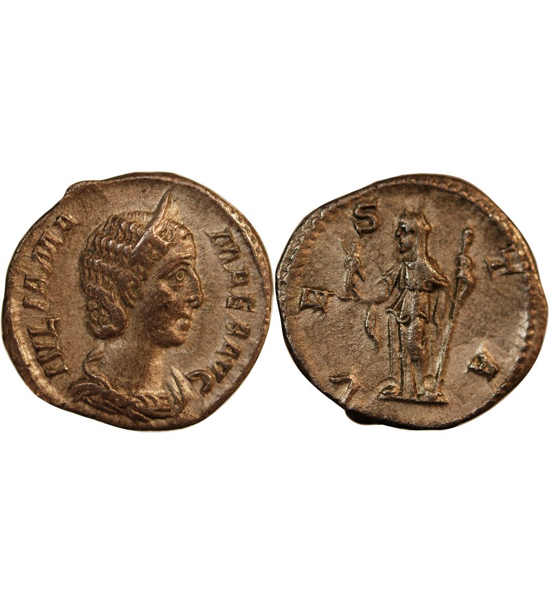 JULIA MAMEE - DENIER ARGENT﻿ 226 ROME