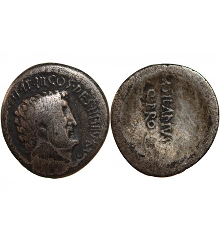 MARC ANTOINE - DENIER ARGENT 32 AV JC ATHENES