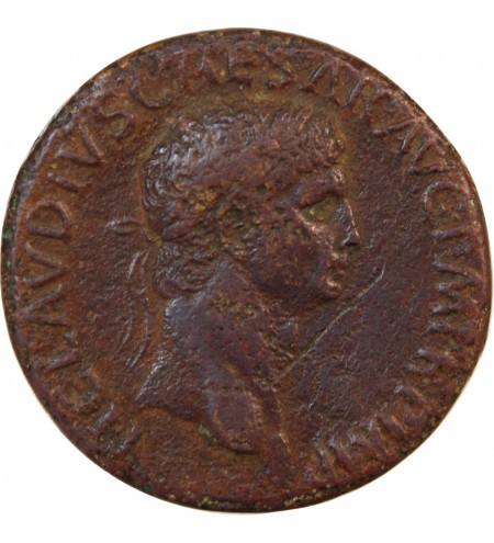 CLAUDE - SESTERCE 42 ROME