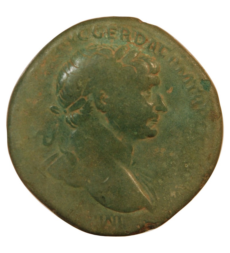 TRAJAN - SESTERCE 111 ROME