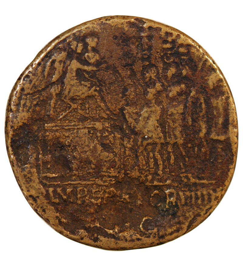 TRAJAN - SESTERCE 115 ROME