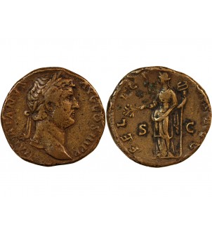 HADRIEN - SESTERCE 133 ROME 2
