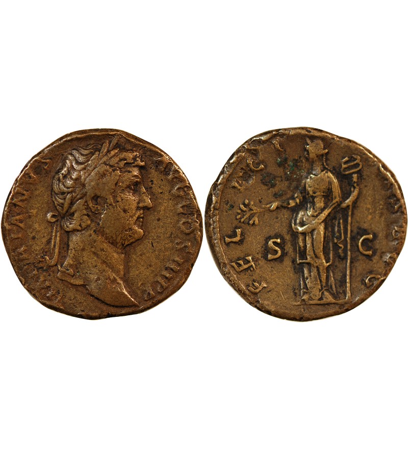 HADRIEN - SESTERCE 133 ROME