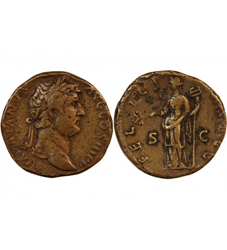 HADRIEN - SESTERCE 133 ROME