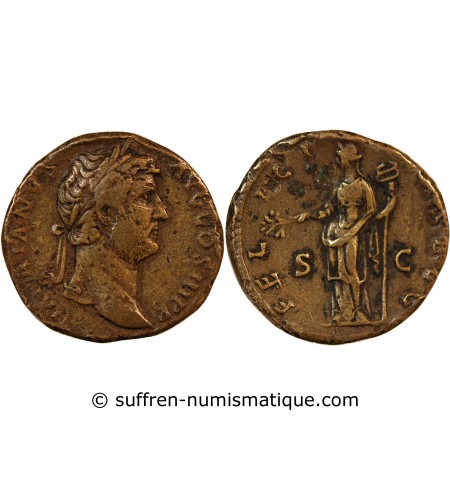 HADRIEN - SESTERCE 133 ROME