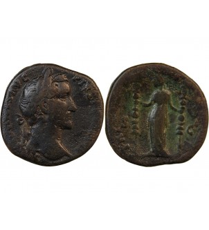 ANTONIN LE PIEUX - SESTERCE 155 / 156 ROME 2