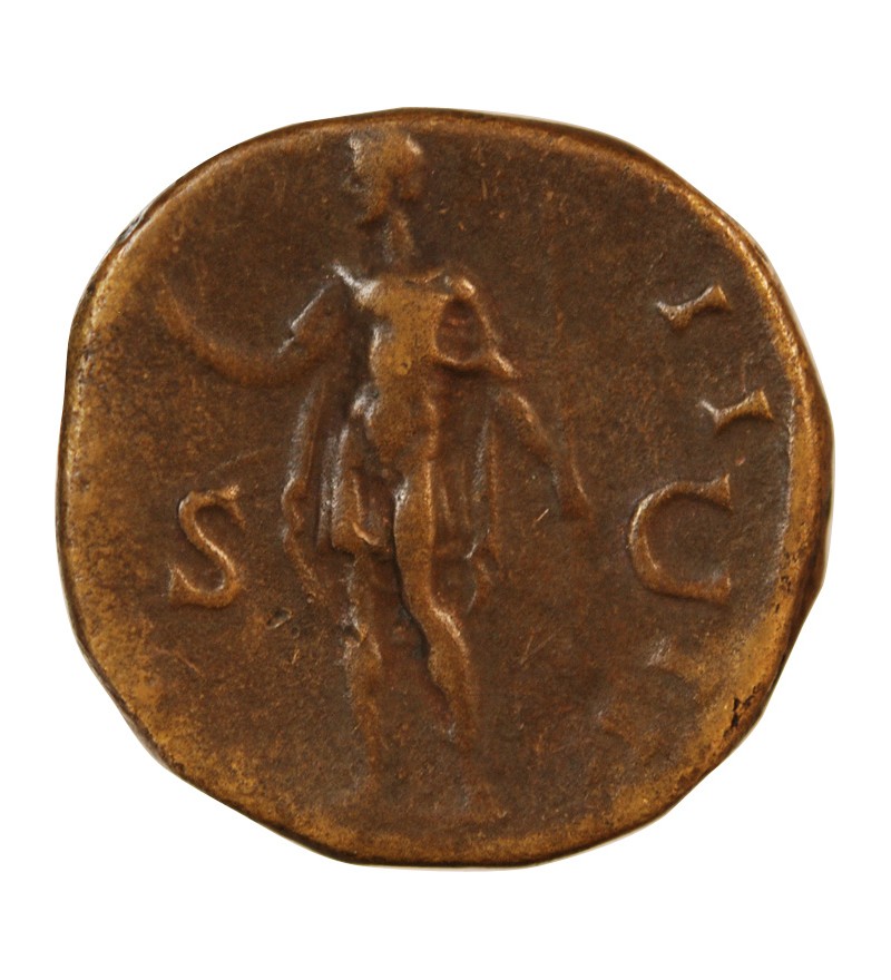 ANTONIN LE PIEUX - SESTERCE 146 ROME