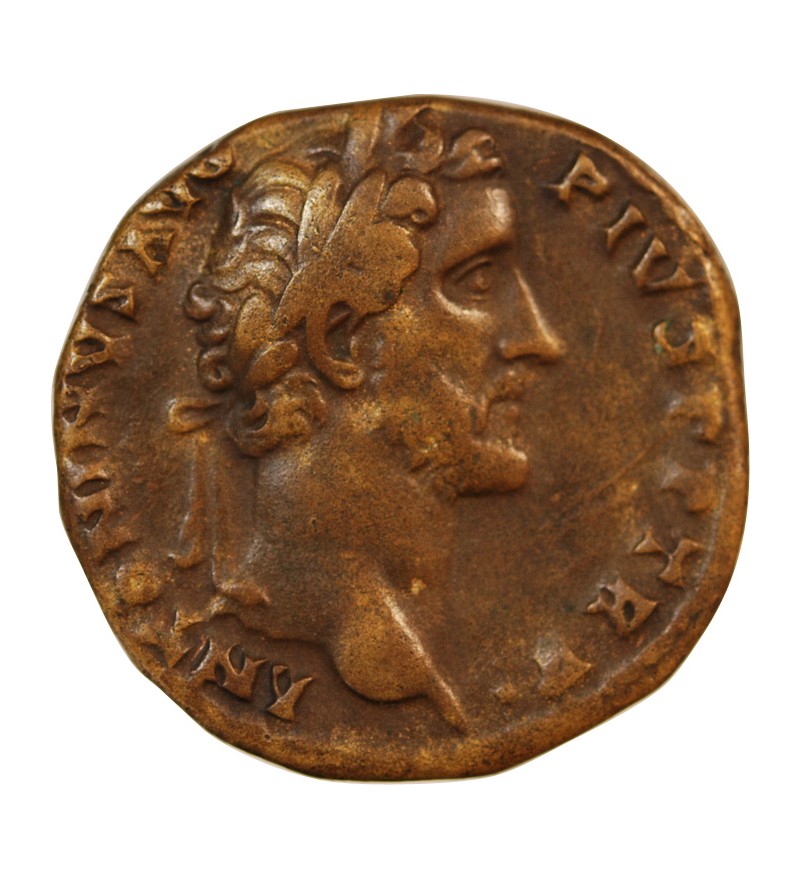 ANTONIN LE PIEUX - SESTERCE 146 ROME