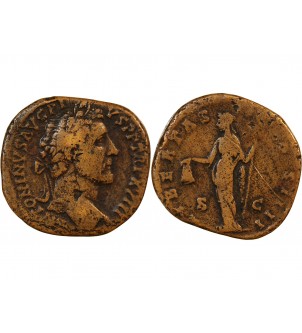 ANTONIN LE PIEUX - SESTERCE 154 / 155 ROME 2