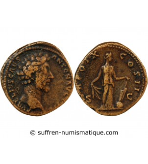 MARC AURELE - SESTERCE 155 / 156 ROME