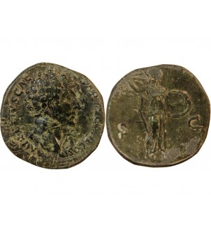 MARC AURELE - SESTERCE 146 ROME 2