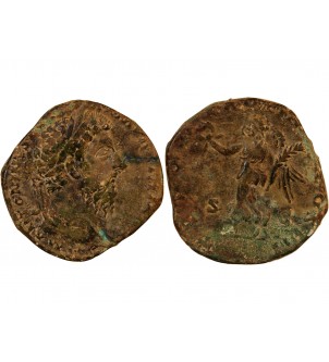 MARC AURELE - SESTERCE 167 ROME 2