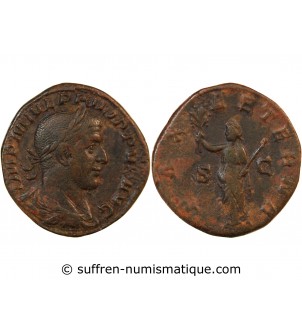 PHILIPPE Ier L'ARABE - SESTERCE 244 ROME