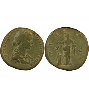 LUCILLE - SESTERCE 164 / 166 ROME 2
