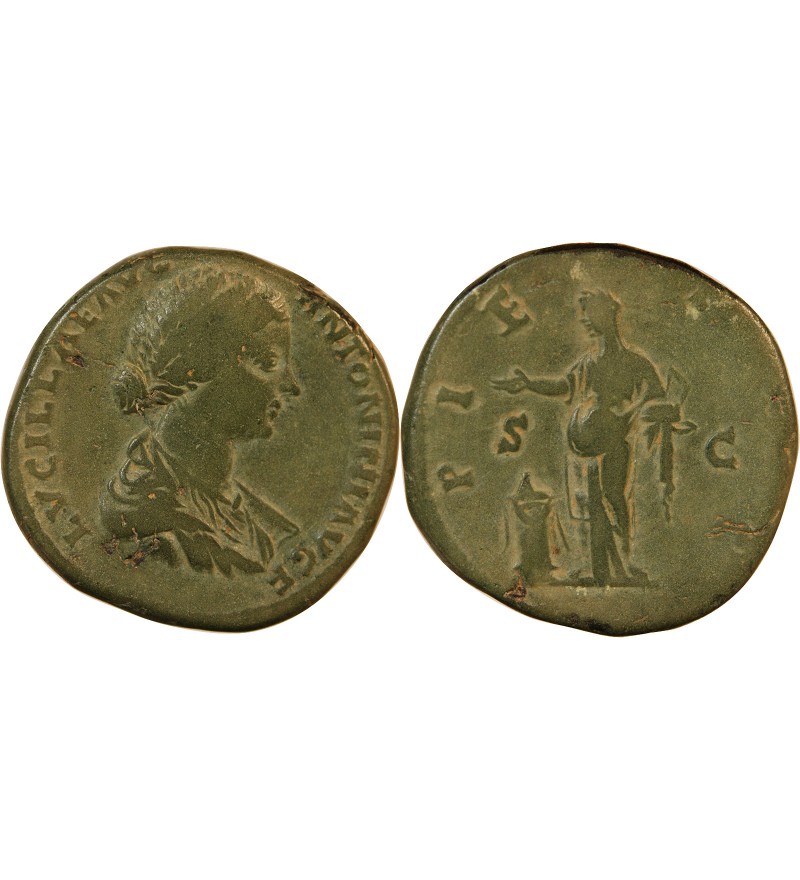 LUCILLE - SESTERCE 164 / 166 ROME