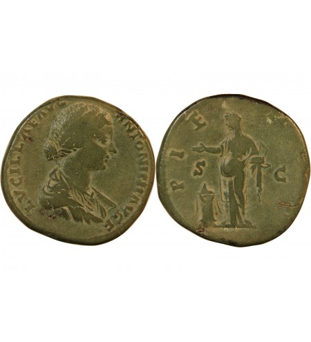 LUCILLE - SESTERCE 164 / 166 ROME