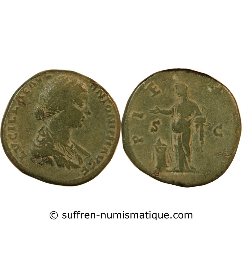 LUCILLE - SESTERCE 164 / 166 ROME