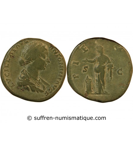 LUCILLE - SESTERCE 164 / 166 ROME