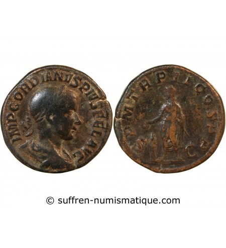 GORDIEN III - SESTERCE 238 / 244 ROME