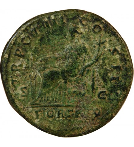 LUCIUS VERUS - SESTERCE 163 ROME